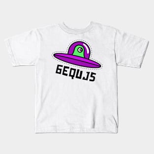 6EQUJ5 Aliens (Wow! Signal) 6 Kids T-Shirt